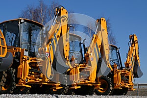 Construction machinery photo