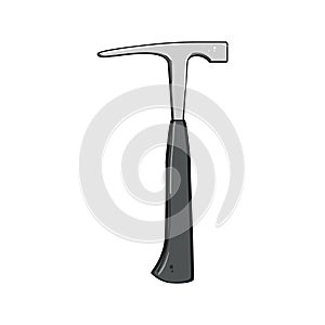 construction masons hammer cartoon vector illustration photo