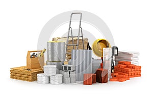 Construction materials, photo