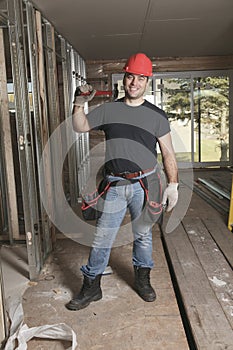 A construction men working