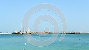 The construction of the 210-metre Dubai Eye