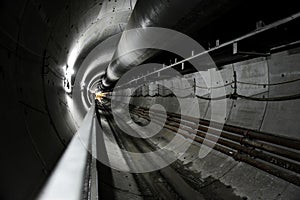 Construction Of Metro Tunnel