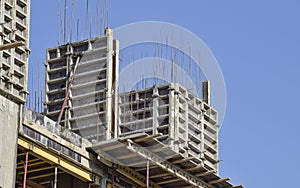 Construction of a multistory building