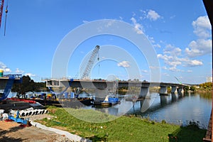 The Construction of a New Bridge Nearly Built