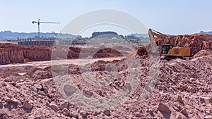 Construction New Buildings Roads Earthworks Machines