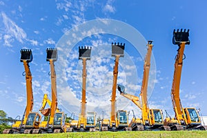 Construction New Excavators Earth Mover Machines