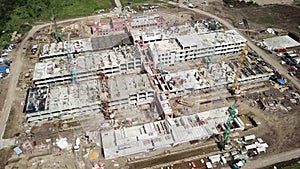 Construction of a new infectious hospital for patients COVID-19 in the suburbs