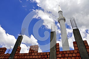 Construcción de nuevo mezquita 