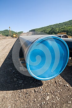 Construction of a new oil pipeline