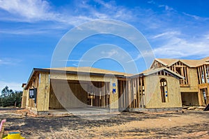 Construction Of New One Story Home