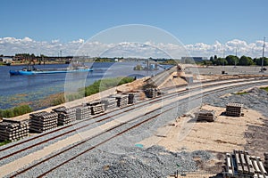 The construction of new railroads