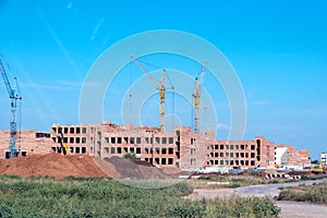 Construction of a new residential complex