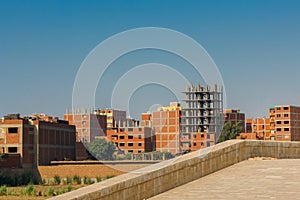 Construction of new residential quarter in Egypt