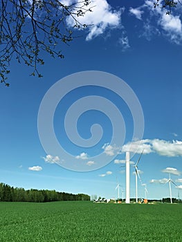 Construction of a new windmill or wind turbine