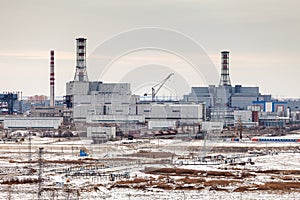 Construction of a nuclear power plant unit