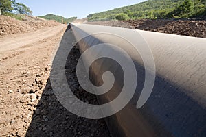 construction oil pipeline