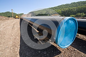 construction oil pipeline