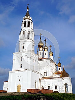 The construction of an Orthodox Church