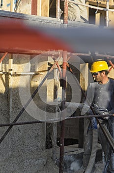 Construction of a passive house