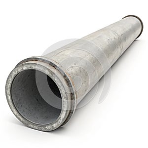 Construction Pipe 3D Icon
