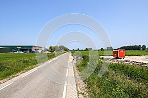 construction of a pipeline for transportation of high calorific natural and hydrogen gas in Zevenhuizen