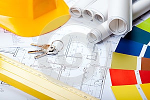 Construction Plans photo