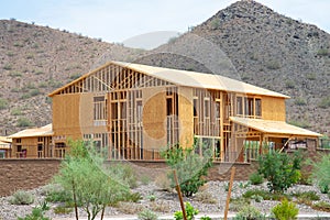 construction of a plywood house in arizona new
