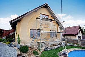 Construction or repair of the rural house