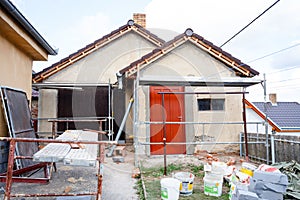 Construction or repair of the rural house