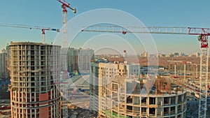 Construction of residential buildings in St. Petersburg 2