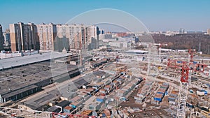 Construction of residential buildings in St. Petersburg 9