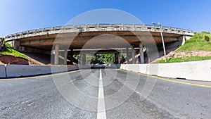 Construction Road Bridge Improvements Barriers photo