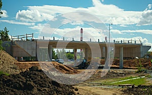 Construction of road junction