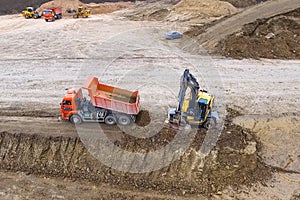 Construction of roads and transport pipelines. Site construction