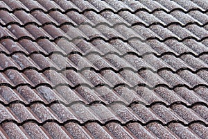 Construction of the roof house pattern texture background
