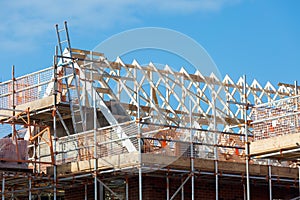 Construction of roof on residential property