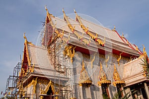 Construction of the sanctuary