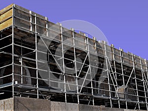 Construction scaffolding