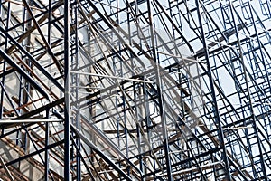 Construction scaffolding