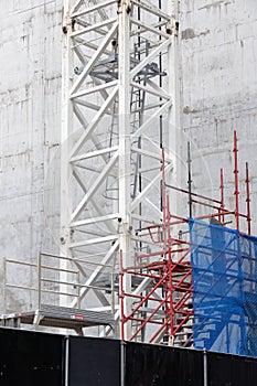 Construction Scaffolding and Safety Cladding