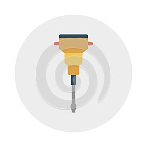 Construction sharing reception  vector flat icon
