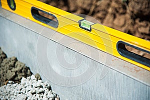 Construction of sidewalks