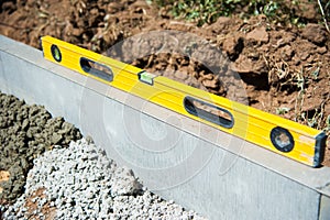 Construction of sidewalks
