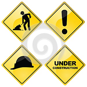 Construction signs