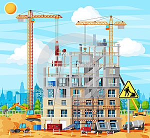 Construction Site Banner.