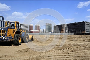 Construction site in Beijing. photo