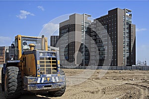 Construction site in Beijing. photo