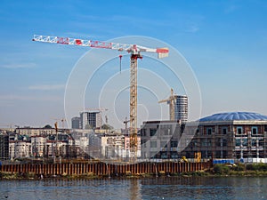 Construction site in Belgrade