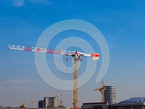 Construction site in Belgrade