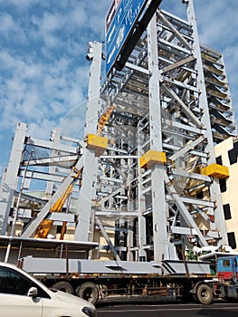 The Construction site building, SRC. in taiwan.